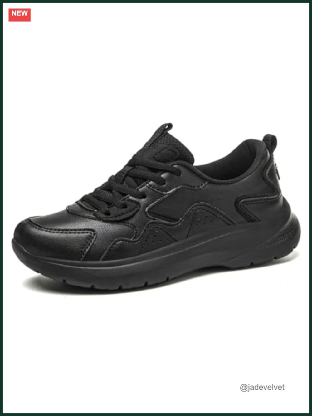 Non Slip Work Shoes Women Food Service Lightweight Comfortable Lace Up